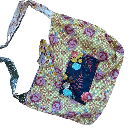 Matilda Jane Womens Platinum Bag Tote Gingham Hobo Cottagecore Boho Bloomcore - Picture 4 of 6